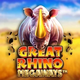 Official Slots logo: Great Rhino Megaways by Pragmatic Play at WildHub Casino