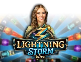 Lightning Storm logo by Evolution WildHub Casino