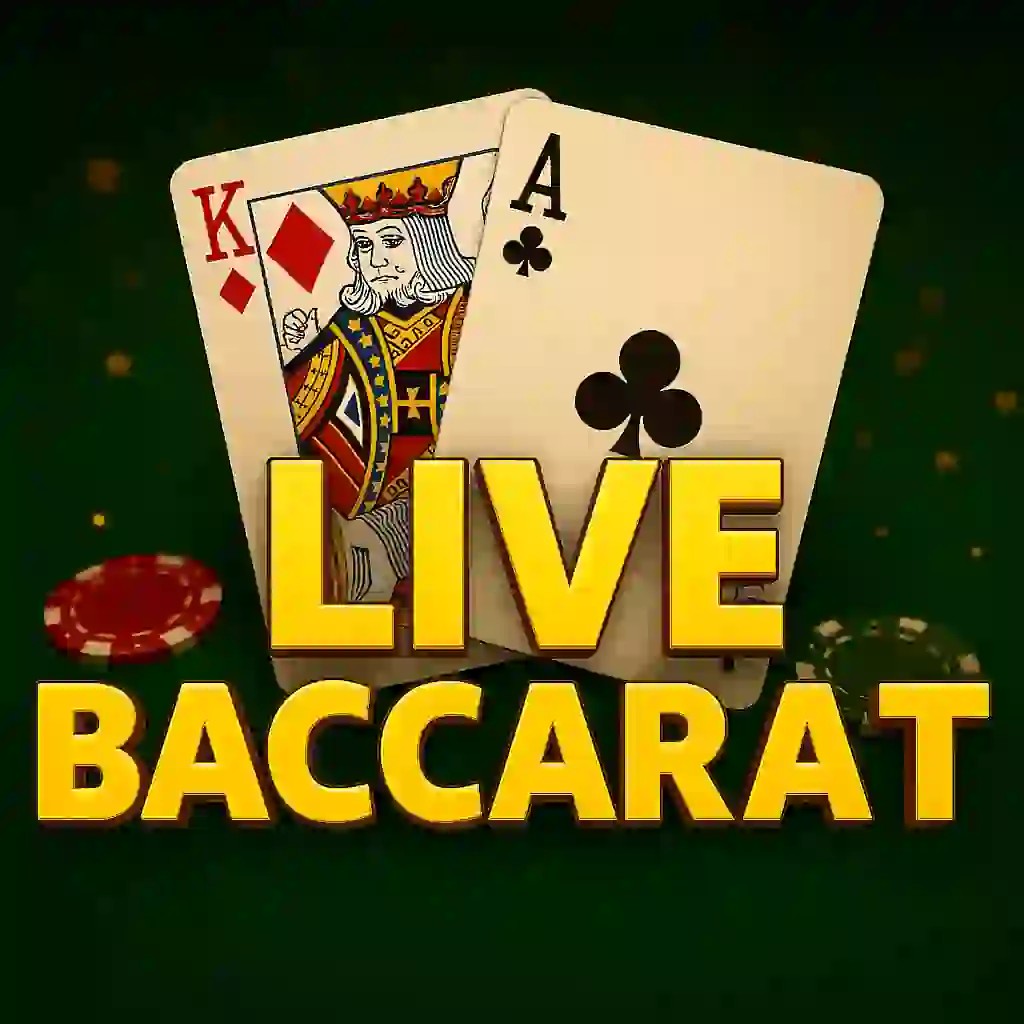 Live Baccarat logo – Live Casino by Evolution at WildHub Casino