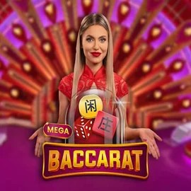 Mega Baccarat logo – Live Casino by Pragmatic Play at WildHub Casino