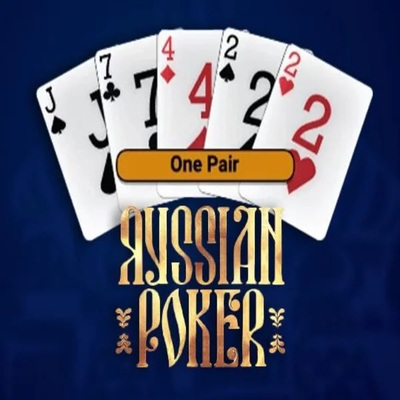 Russian Poker slot visual from OneTouch Games available on wild-hub.eu.com