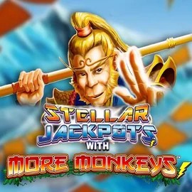 Enjoy Stellar Jackpots with More Monkeys by Lightning Box Game – logo hosted on wild-hub.eu.com