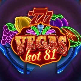 Vegas Hot 81 slot logo by Wazdan at WildHub Casino
